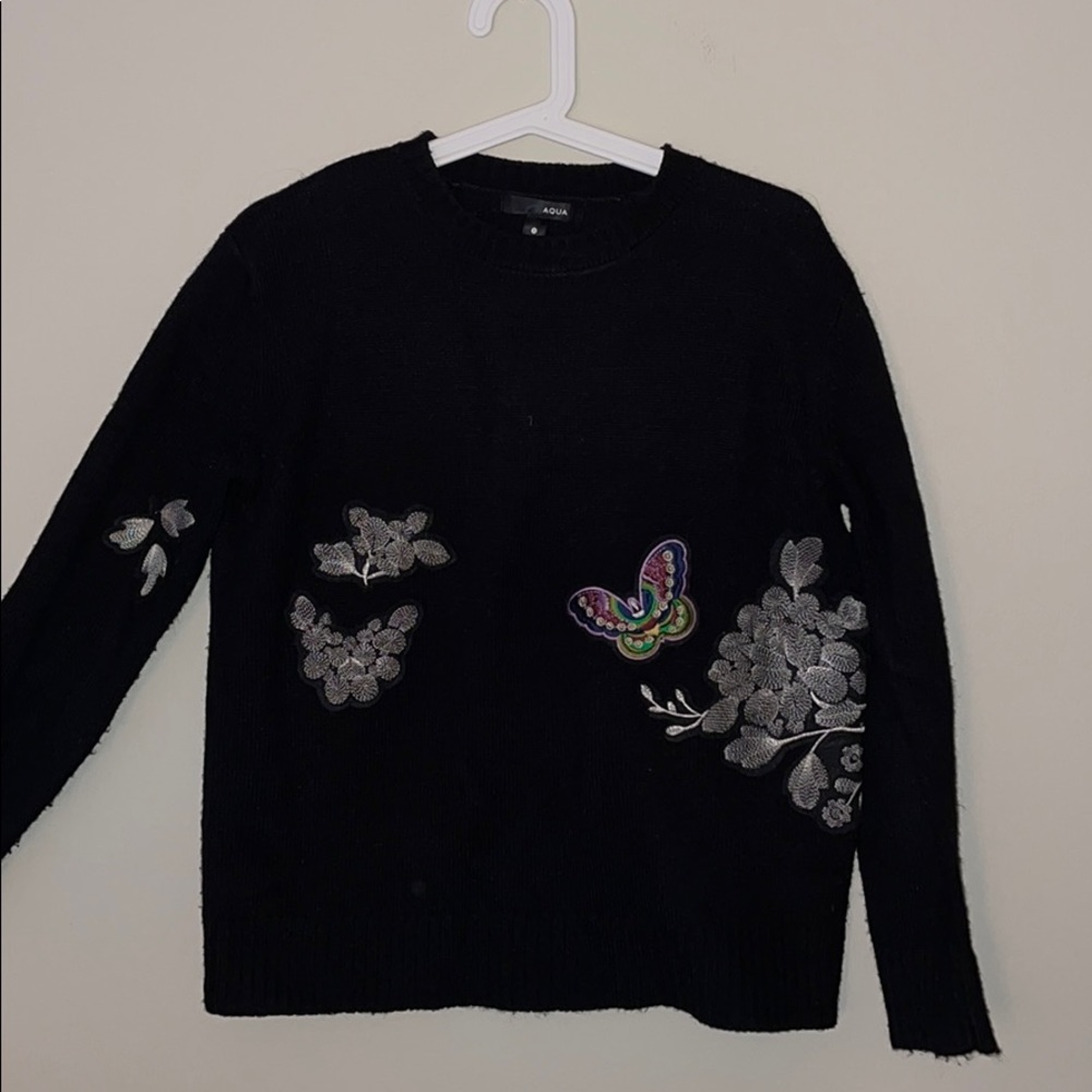 Aqua cozy sweater